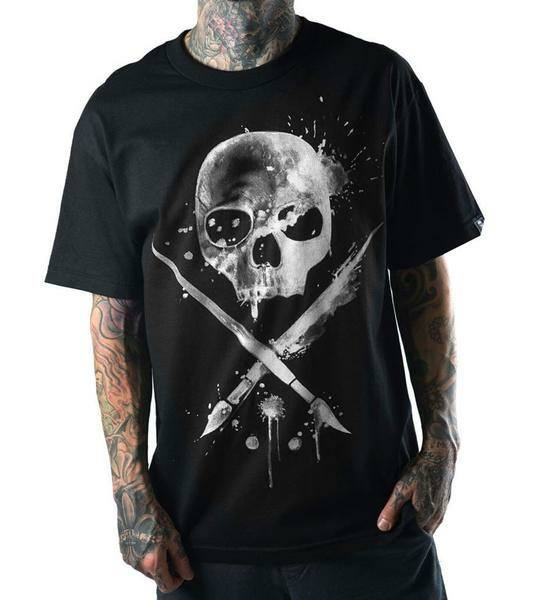SULLEN ART - SPLATTER BADGE  - BLACK
