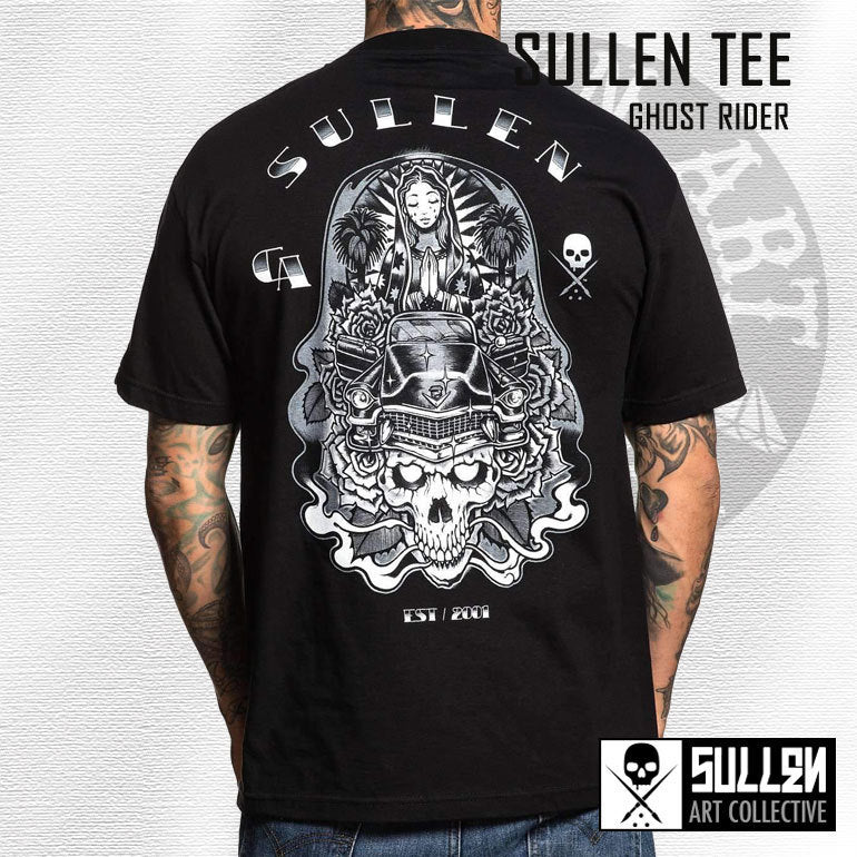 SULLEN ART -GHOST RIDER - BLACK