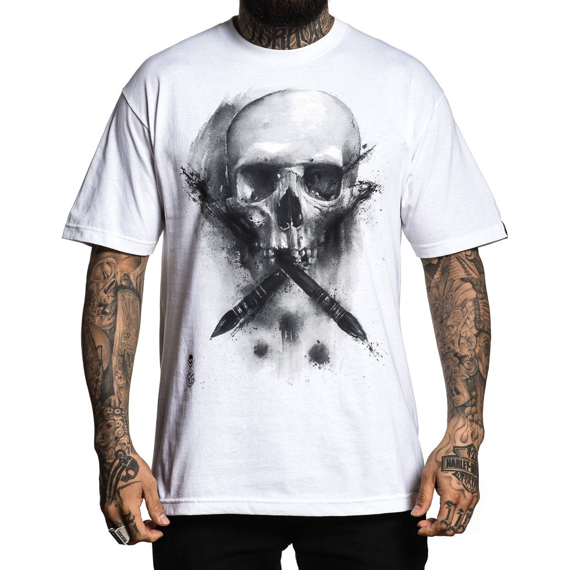 SULLEN ART -WATER BADGE - WHITE