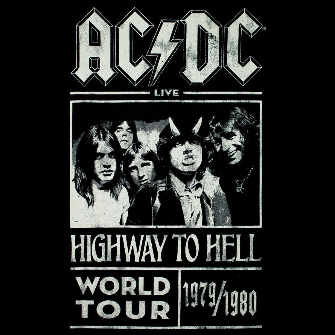 T-Shirt Unisexe AC/DC - Highway To Hell 1979