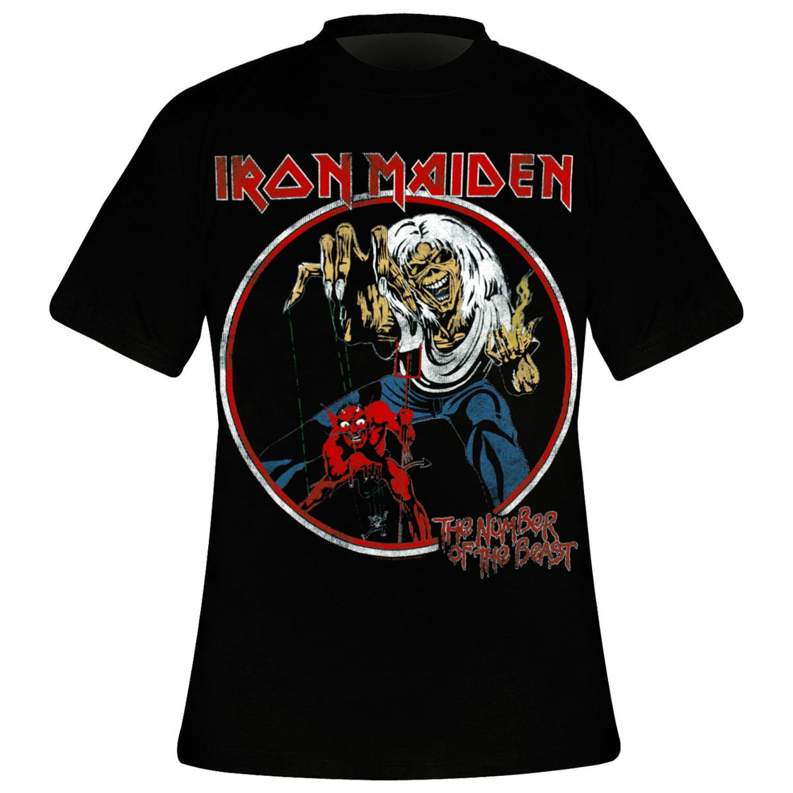 T-Shirt Unisexe IRON MAIDEN - Number of The Beast Vintage