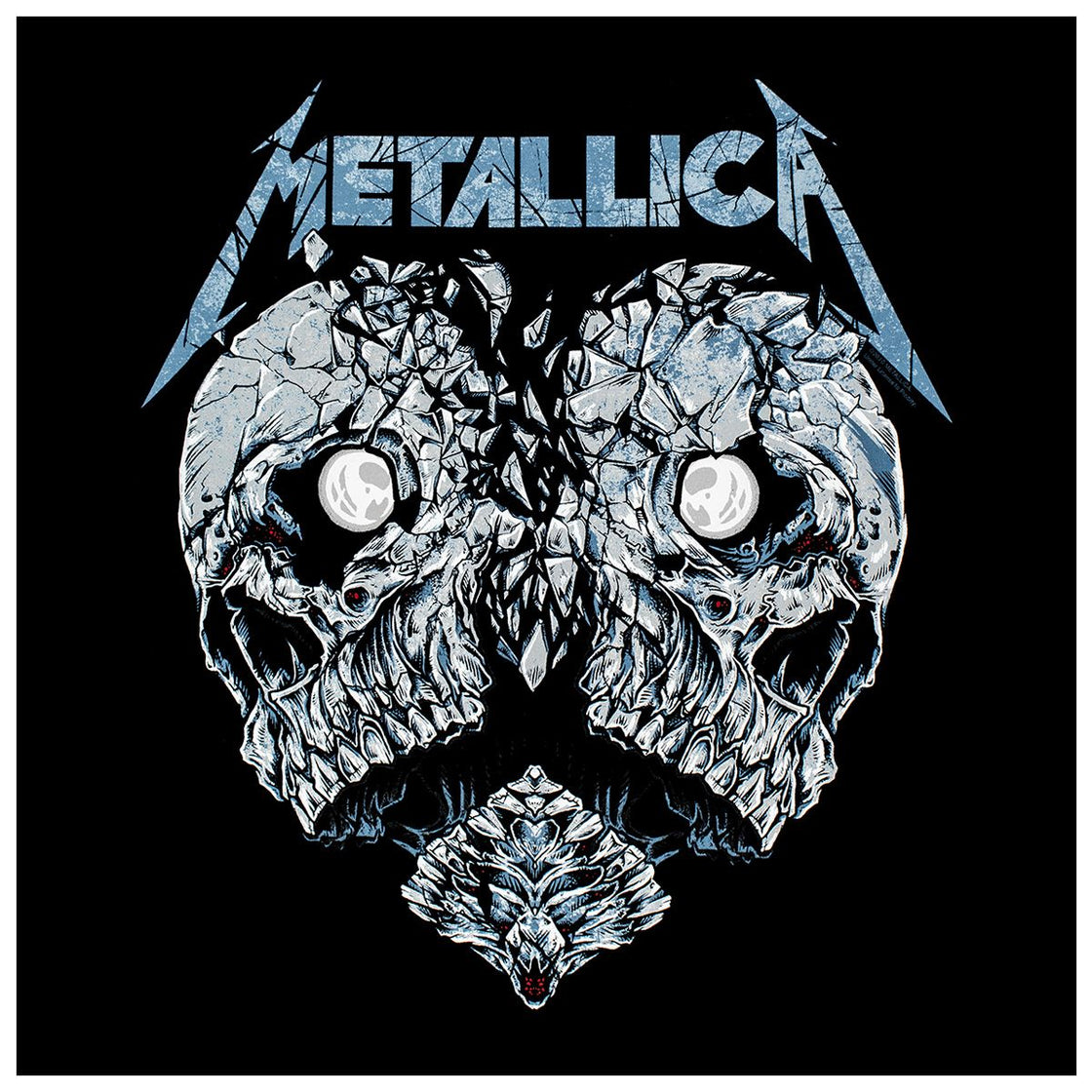 T-Shirt Unisexe METALLICA - Heart Broken
