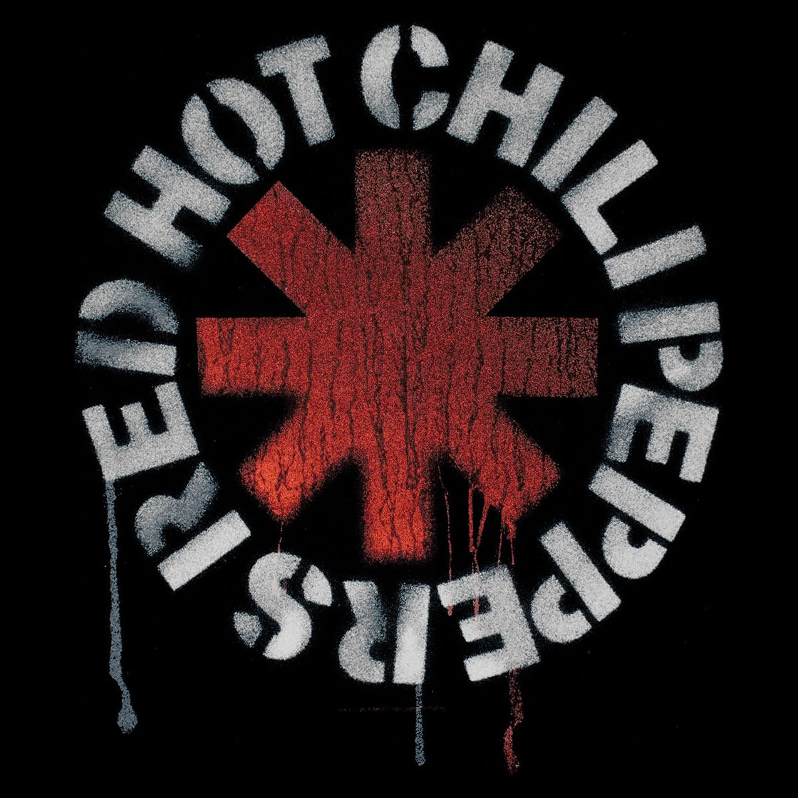 T-Shirt Unisexe RED HOT CHILI PEPPERS - Stencil Asterisk