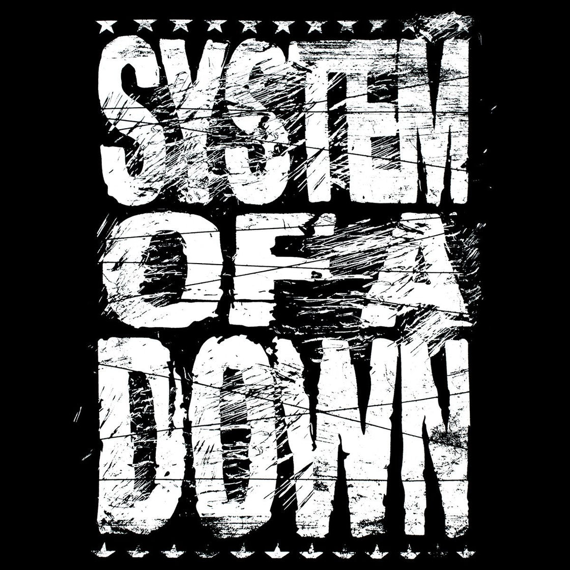 T-Shirt Homme 
SOAD - Distressed Logo