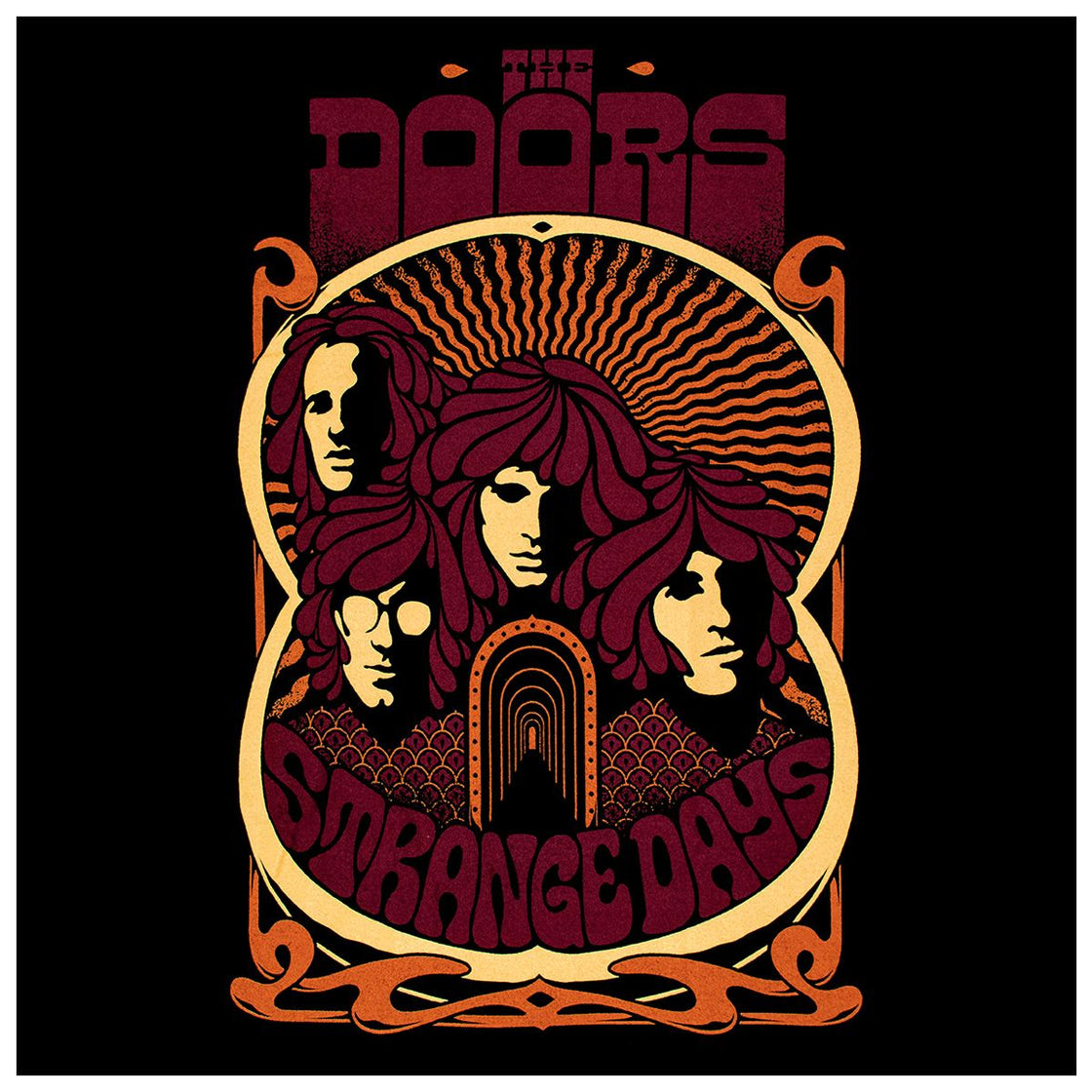 T-Shirt Unisexe THE DOORS - Strange Days