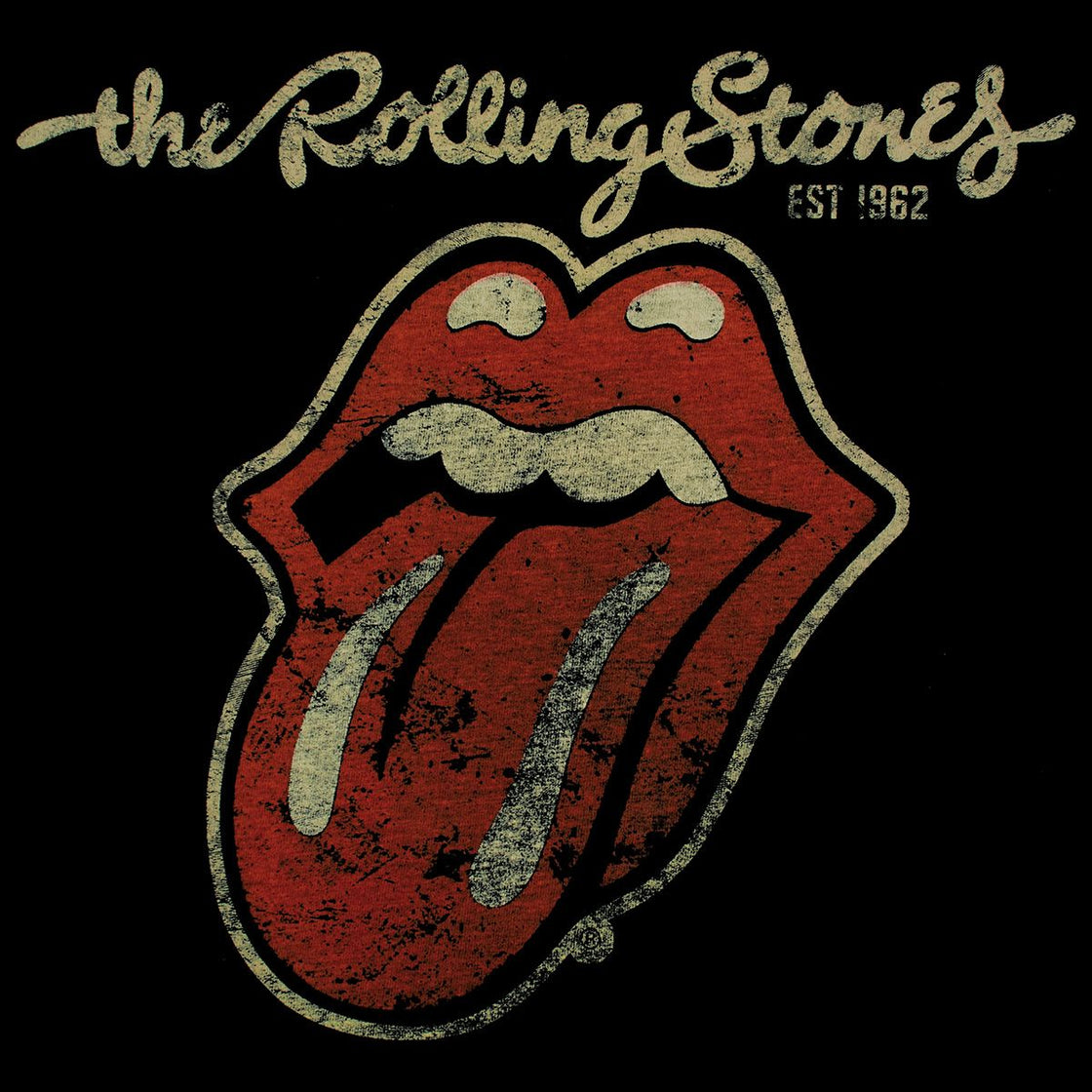 Tee Shirt Femme THE ROLLING STONES - Plastered Tongue